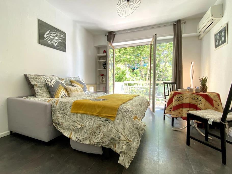 Studio Balcon, Centre Ville, Proximite Plages, Commerces, Restaurants, Musees... Antibes Exterior foto